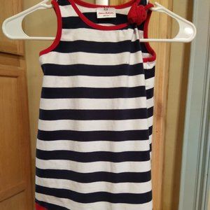 HANNA ANDERSON STRIPED DRESS.... EUC